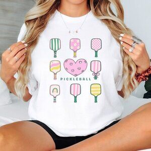 Cute Graphics Tee Shirt Is Perfect Gift For Pickleball Players